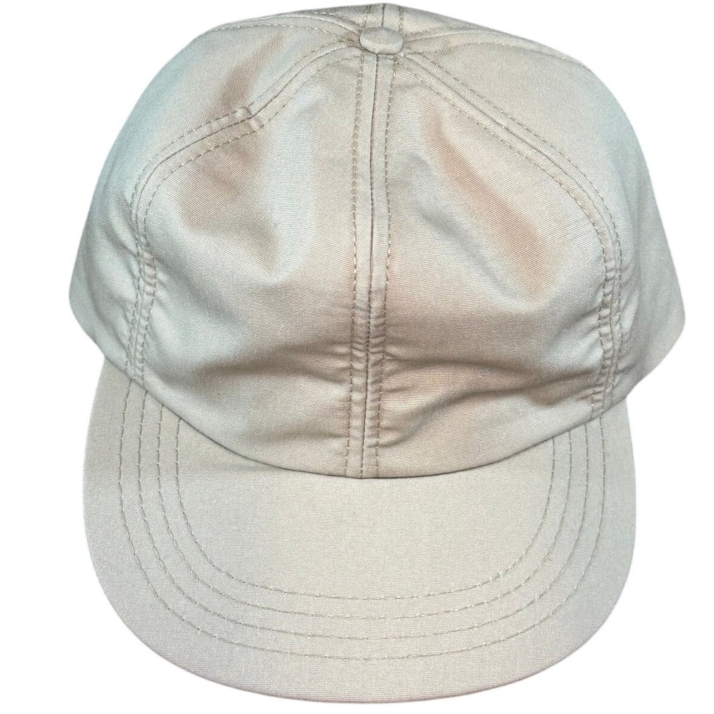 Khaki‎ Baseball Cap, thick winter ear cover tan trucker Y2K vintage